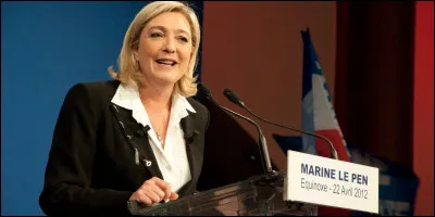 Quel d&eacute;partement est le bastion de Marine Le Pen ?