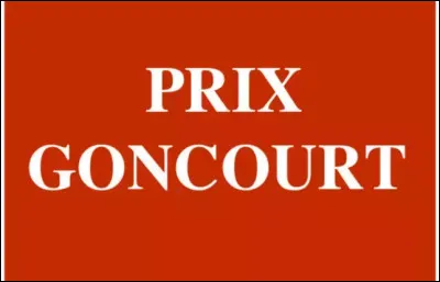 Quel auteur n'a pas re&ccedil;u le prix Goncourt ?