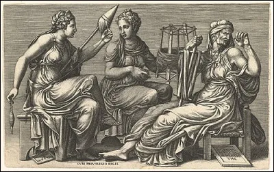 Des trois s&oelig;urs du destin, laquelle est surnomm&eacute;e "L'inflexible" ?