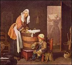 'La Blanchisseuse' est un tableau de