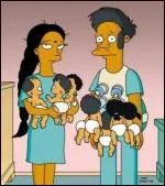 Comment s'appellent les enfants d'Apu ?