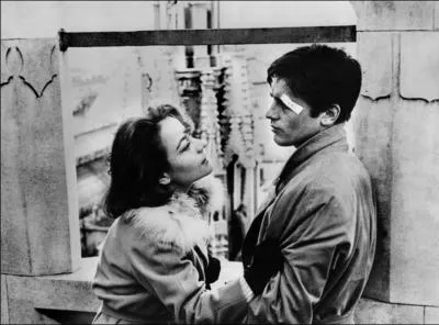 De quel film qui runit Annie Girardot et Alain Delon est tire cette photo ?