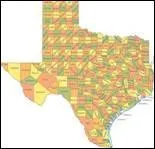 Quel tat amricain n'est pas limitrophe du Texas ?