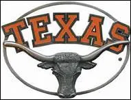 Le drapeau texan est bleu, blanc et rouge. La bande bleue est orne...