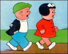 Quel est le nom de ces deux petits hros, ancienne bande dessine diffuse dans le magasine Tl Poche ?