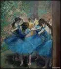 Spécialiste des Danseuses étoiles, qui à peint "Danseuses en bleu" ?