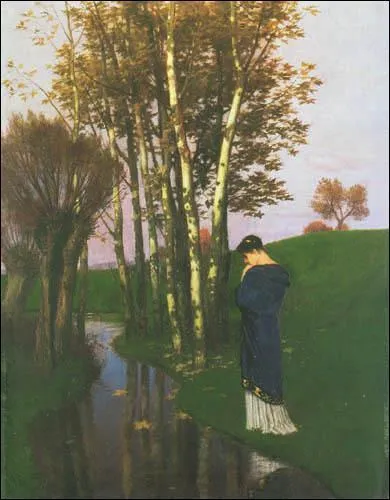 Quel peintre suisse a ralis 'Penses d'automne' ?