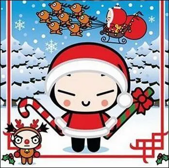 Qui est dguis en Pre Nol ?