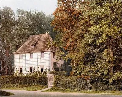 Rsidence d't de Goethe. Elle est situe 