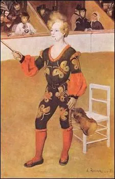 Qui a peint Clown au cirque ?