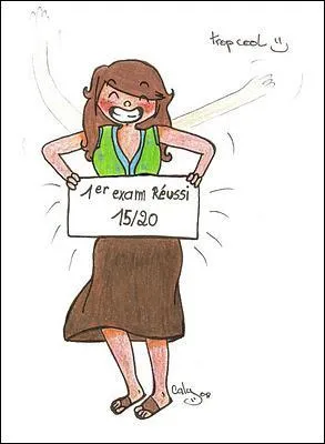 Qu'est-ce qu'on dit  quelqu'un qui a russi un examen ? (3 rponses possibles)