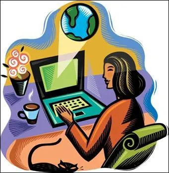 Tu ( SURFER ) ... ... ... ... ... ... . sur Internet.