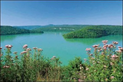 De quel massif provient cette photo du lac de Vouglans ?