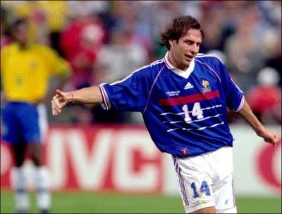 Champion du monde en 1998, mais pas en 2010 aux cots de Raymond, c'est Alain...