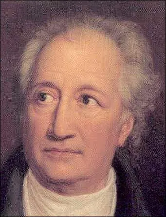 Pote, romancier, dramaturge, thoricien de l'art et homme d'tat allemand, trs intress par les sciences. Quel est ce personnage exceptionnel ?