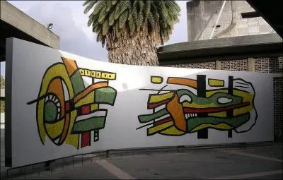 De quel peintre franais est cette fresque qui se trouve  l'universit centrale du Venezuela ?