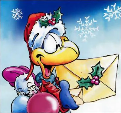 Qui est dguis en Pre Nol ?