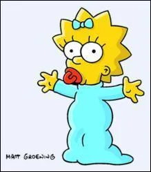 Comment s'appelle la cadette de la famille Simpson ?