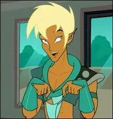 C'est l'elfe qui dcouvre son homosexualit dans l'mission de tl-ralit  laquelle il participe dans 'Drawn Together' :