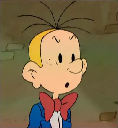 Grand reporter, Gaston Lagaffe le rend fou lorsqu'il travaille avec lui :