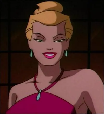 De son vrai nom Selina Kyle, elle apparat en blonde dans 'Batman, la srie anime' alors qu'elle est d'habitude reprsente en brune :