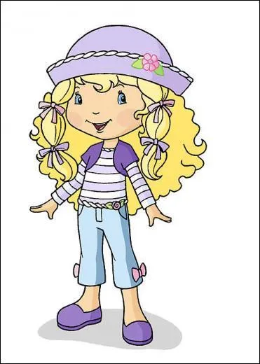 Dans 'Charlotte aux Fraises', c'est la petite blonde :