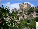 Chteau fodal, dominant la Dordogne, une des 4 baronnies du Prigord :