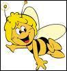 Quel est le nom de cette petite abeille curieuse apparue sur nos crans en 1978 ?