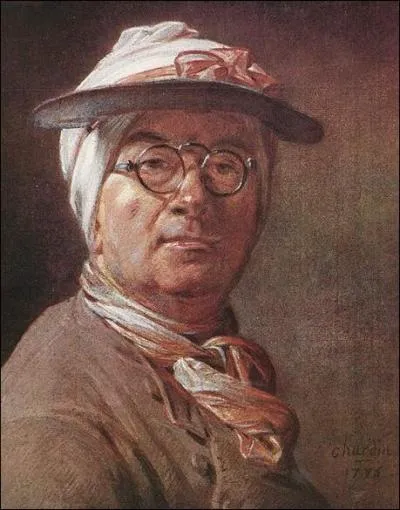 Quel est ce peintre franais (1699-1769) dont vous avez l'autoportait ci-dessus ?
