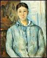 Qui a peint Madame Czanne en bleu ?