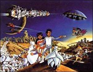 Diffus� � partir de 1982, le deuxi�me opus nous transporte dans un d�cor et des sc�narios de science-fiction.