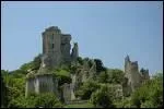 Les ruines du chteau fodal, juches sur leur promontoire, dominent l'un des plus beaux villages de France, avec son gracieux pont gothique et ses berges ombrages.