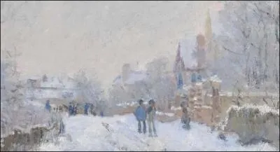 Qui a peint Blanc d'hiver ?