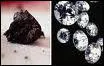 Le diamant et le charbon sont constitus du mme lment, le carbone.