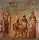 Qui demanda  un clbre chef grec de sacrifier sa fille, afin de provoquer des vents favorables ?