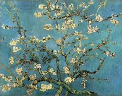 Qui a peint "Branches fleuries d'amandier" ?