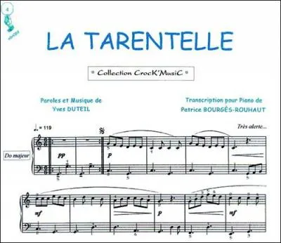 Qui chante 'La Tarentelle' ?