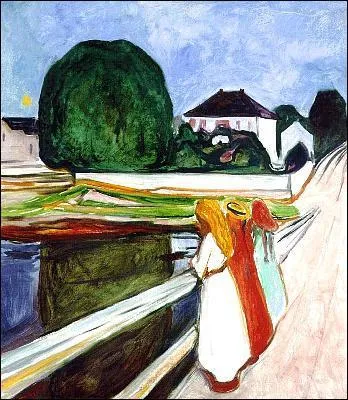 Quel peintre expressionniste a ralis 'Nuit blanche' ?