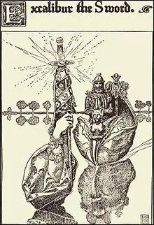 Et voici une des plus clbres pes de lgende entre les mains du roi Arthur; c'est :