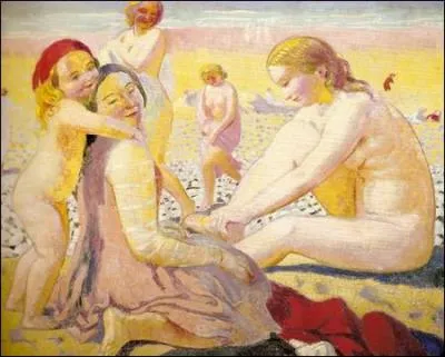 Quel peintre du mouvement nabi n en 1870 a ralis 'Plage au bonnet rouge' ?