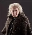 C'est la grande tante de Gellert. G, elle est historienne et habite a Godric's Hollow, qui est ce ?