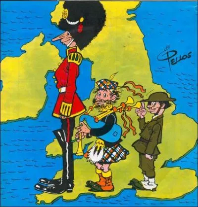 Mais, comme Tintin et Astrix, ce sont aussi de grands voyageurs. Ici :