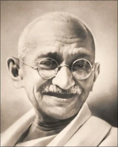 Qui est ce dirigeant politique, important guide spirituel de l'Inde et du mouvement pour l'indpendance de ce pays ?
