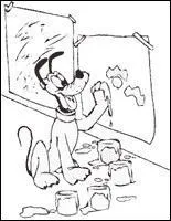 Celui-ci a eu la vedette dans 48 dessins anims. On le retrouve  ct de Mickey et Donald. Il s'agit de