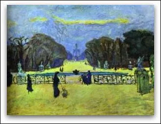 Quel peintre a reprsent 'Le jardin des Tuileries ' ?