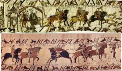 La tapisserie de Bayeux.