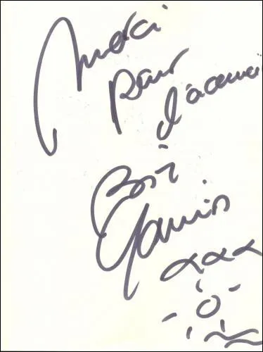 Qui a sign cette ddicace ?