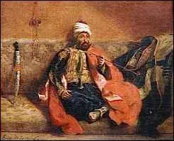 Qui a peint 'Turc fumant assis sur un divan' ?