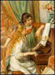 Qui a peint Jeunes filles au piano ?