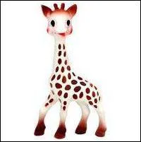 En quelle anne fut cre Sophie la Girafe, par M. Rampeau ?